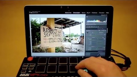 Controller für Lightroom mit Midi2LR