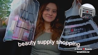 Shop with me for beauty supplies | vlog + haul💄✨