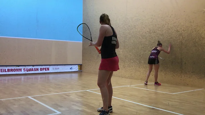 Matchball Heilbronn Squash Open 2018 Sharon Sincla...