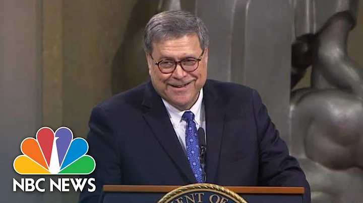 Attorney General William Barr Jokes About Being He...