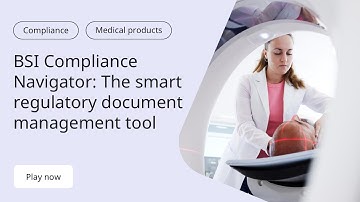 BSI Compliance Navigator – The smart regulatory document management tool