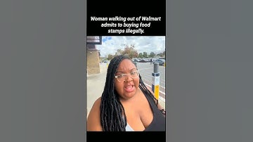 Woman buying food stamps illegally. SNAP Benefits hit millions of people, ebt cards #snapbenefits