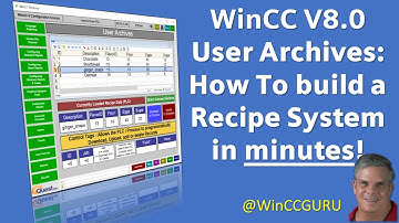 WinCC User Archives - A Recipe System in Minutes! 👨‍🍳 #winccguru