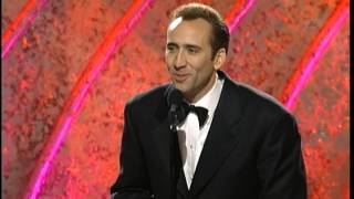 Golden Globes 1996 Nicolas Cage Best Actor