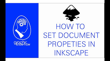 KNOW-HOW:   How to set Document properties in Inkscape
