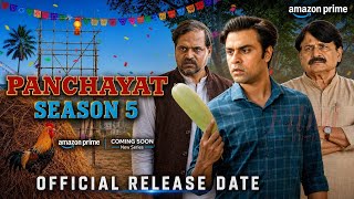Panchayat Season 5 Release Date  Panchayat Season 5 Trailer  Jitendra Kumar  Amazon Prime