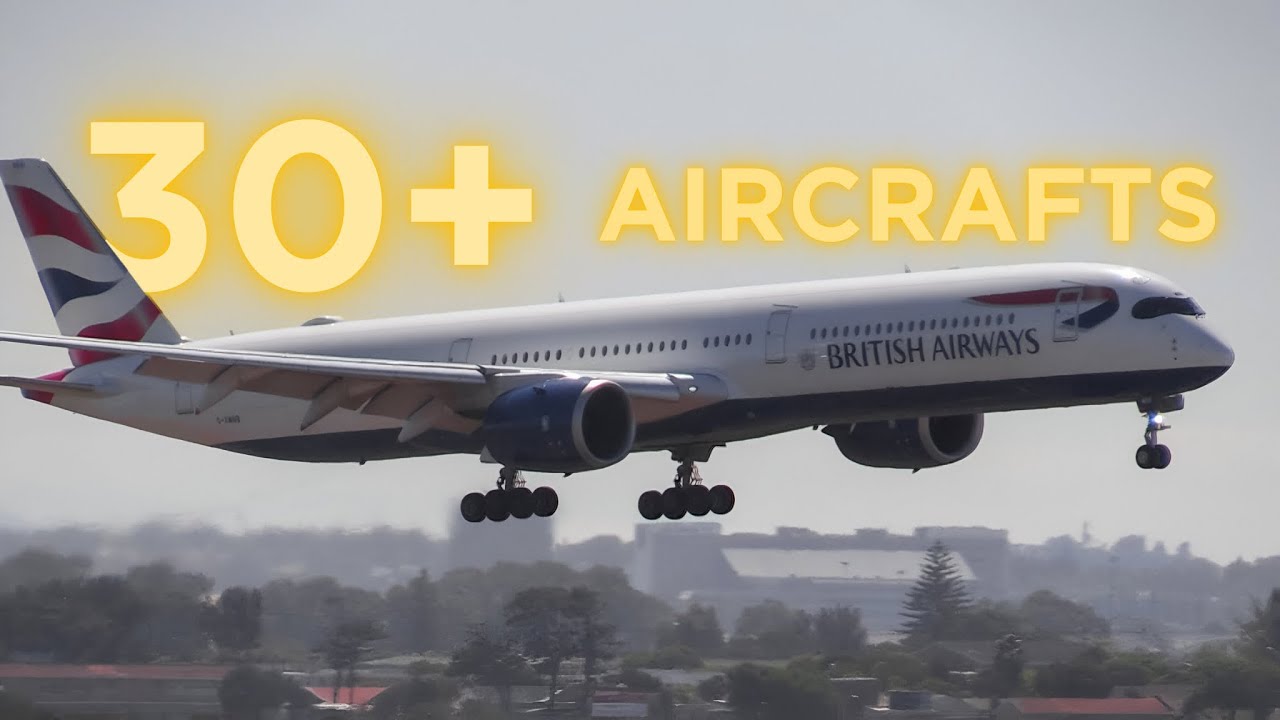 MORNING RUSH | Cape Town International Airport 🇿🇦 | Plane Spotting