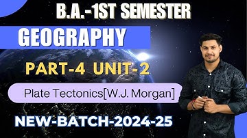 Day-4 || BA 1st semester Geography Unit-2 fully detailed video #newsyllabus #economics
