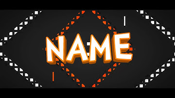 Free Orange 2D Intro Template | No Software Needed | Panzoid 2D