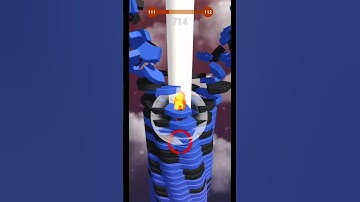 stack Ball 🏀 3D gameplay 💪 level 111😀😃😁😆😅😂🤣💯#shorts