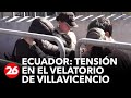 ECUADOR | Tensión en el velatorio de Fernando Villavicencio