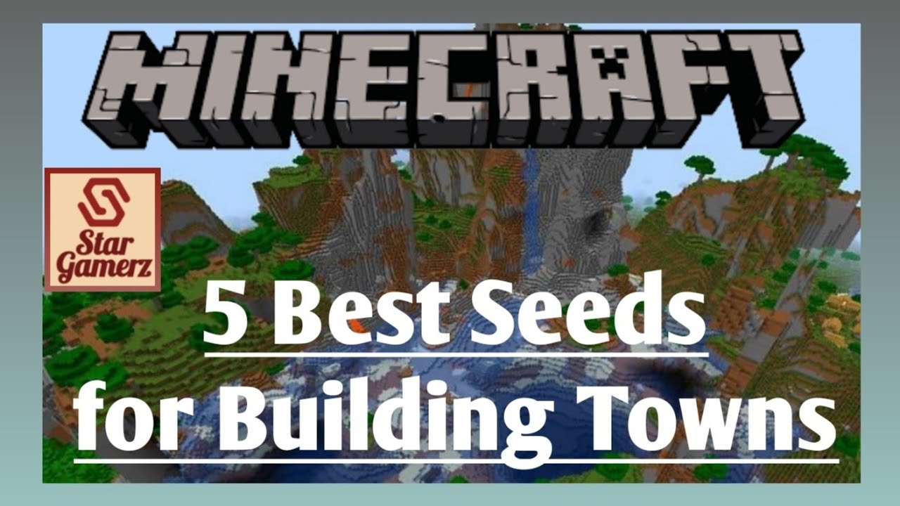 5 Best Minecraft Seeds for Building Towns YouTube
