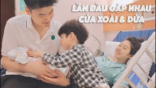 RECAP: LẦN ĐẦU GẶP NHAU CỦA 2 ANH EM | Meeting baby brother for the first time |Xoài Fam