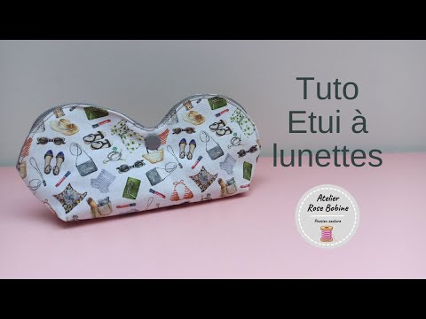 Vidéo: Comment Coudre Un étui à Lunettes