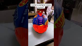 Comer o comprar un casco nuevo? Sabes que no tengo hambre