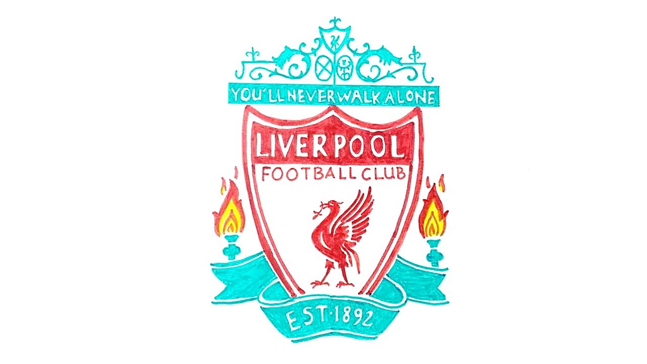 How to Draw the Liverpool Logo - YouTube