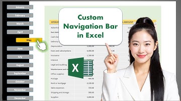 Excel Navigation bar : Make Your Spreadsheets Shine! || Simple and easy step by step Guide #excel