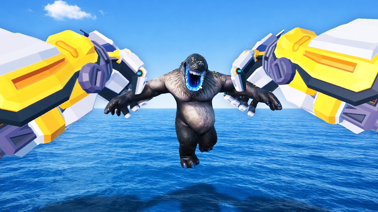 Fighting the SMALLEST KAIJU in VR