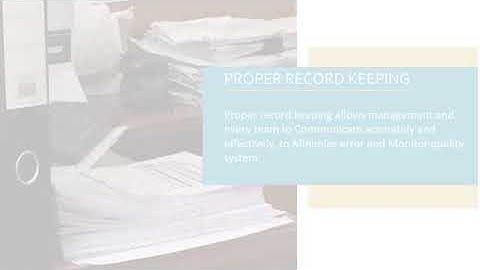 QA/QC | Quality Training Control of Documents and Records