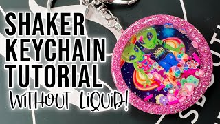 Glitter and Resin Keychain Tutorial