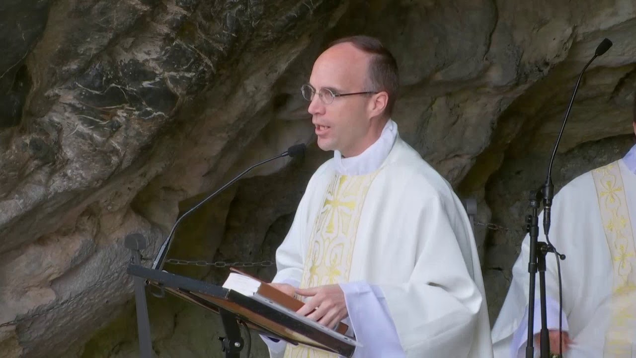 Messe du 09052020  la Grotte de Lourdes Sanctuaire de Lourdes