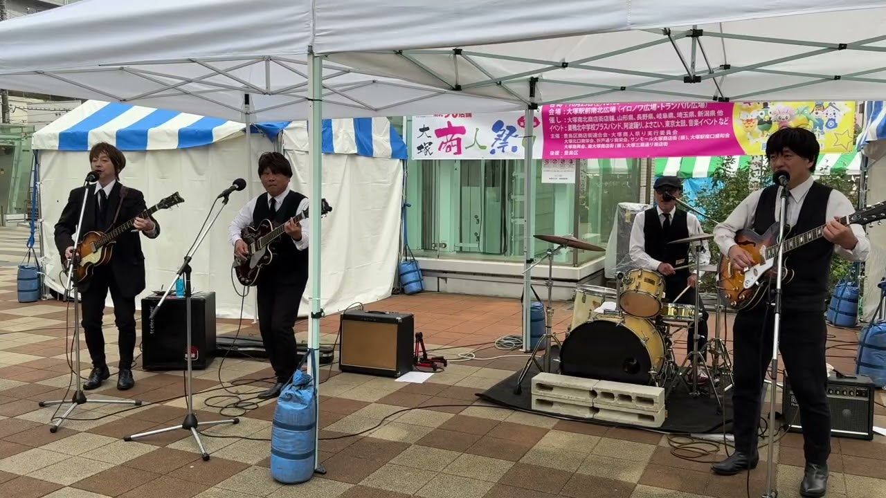 THE BACK BEATLES2025 商人祭り　シーラブズユー
