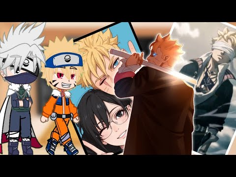 Naruto Friends React To Boruto || Boruto Two Blue Vortex || Gacha React ...
