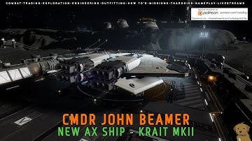 Elite Dangerous Odyssey - New AX Ship - Krait MkII - Let