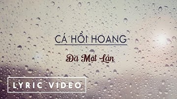 Cá Hồi Hoang - Đã Một Lần (Lyric Video)