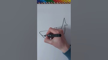 How to draw easy... a Shark✨️🦈 #shorts