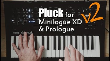 Pluck v2 for Korg Minilogue XD and Prologue
