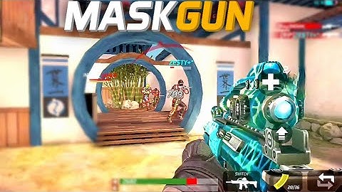 HOW TO DOMINATE WITH AK-5 🔥❤️ || MASKGUN MULTIPLAYER FPS ANDROID GAMEPLAY
