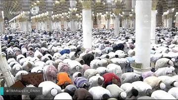 صلاة التهجد للشيخ محمد خليل قارئ من المسجد النبوي  ليلة 25 رمضان 1437
