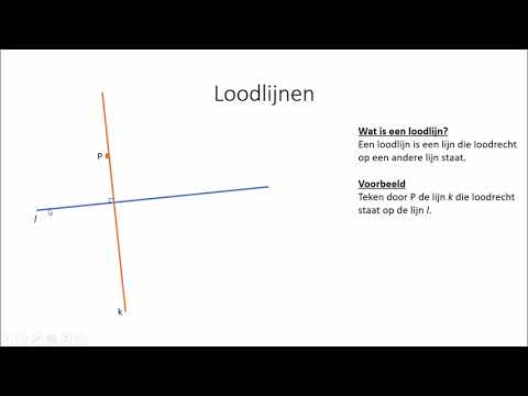 Video: Is loodrecht een woord?