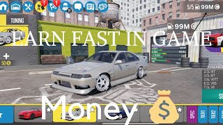 CARX2 || HOW TO EARN MONEY FAST || SAMSUNG S24 ULTRA GAMEPLAY