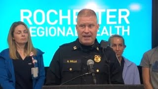 FULL PRESS CONFERENCE: Officials provide update on RPD officer shot on Lake Ave
