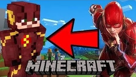 Minecraft - Becoming The Flash without mods and addons