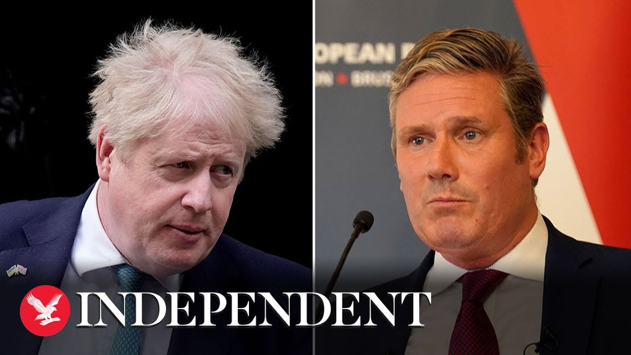 Live: Boris Johnson faces Keir Starmer in PMQs after mass resignation of Tory MPs