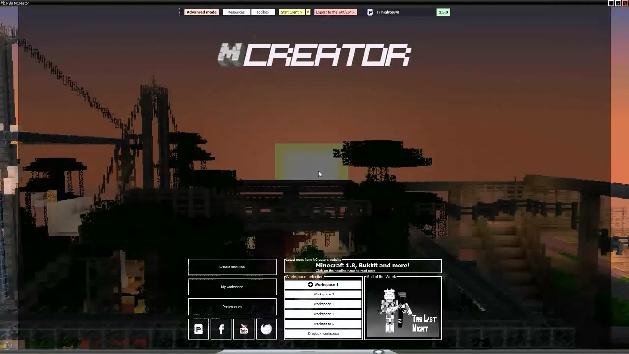 скачать mcreator для майнкрафт 1.7.10 Mcreator (1. 7. 10 1. 11. 2) создавай моды в minecraft!
