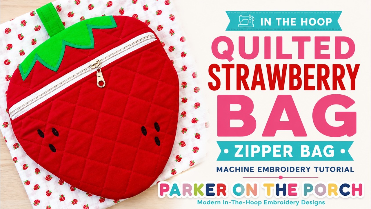 NEW: Quilted Berry Sweet Zipper Bag 🍓 + FREE MINI Deal! – Parker