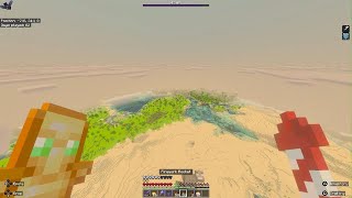 Minecraft Aerial Fight Vs Bedrock Wither + Stick Drift
