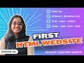 Basic HTML Portfolio Project | Episode 04 - HTML Series | Web Development Bootcamp | SnapDev