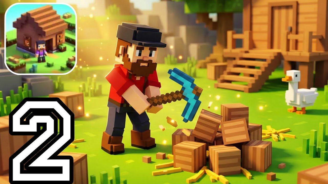 Craft Valley - Building Game - Gameplay Walkthrough Part2 Android - YouTube