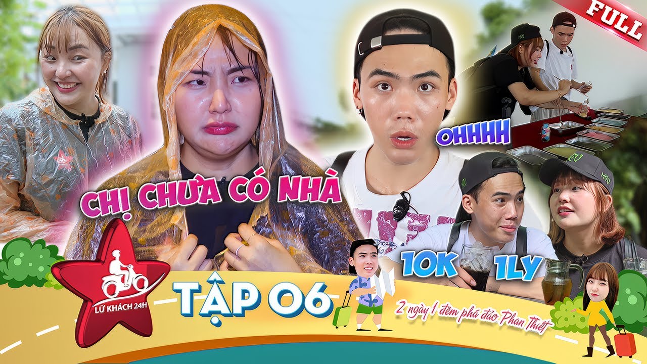 Lữ Khách 24h 2024 #6 | Hành trình xin trọ ĐẪM NƯỚC MẮT của Tạ Công Bằng và Hỷ Khí Dương Dương