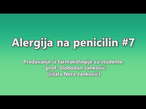 Alergija na penicilin 🤧