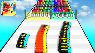 Satisfying Mobile Game Battery Run Top Gameplay Walkthrough Big Update Freeplay Max Levels