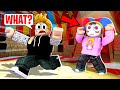 I SCARED MY BEST FRIEND WITH THE AMAZING DIGITAL CIRCUS IN ROBLOX!?