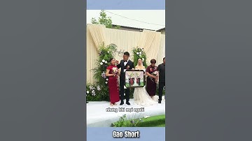 Lễ cưới này đã lấy đi rất nhiều nước mắt của các khách mời #shorts