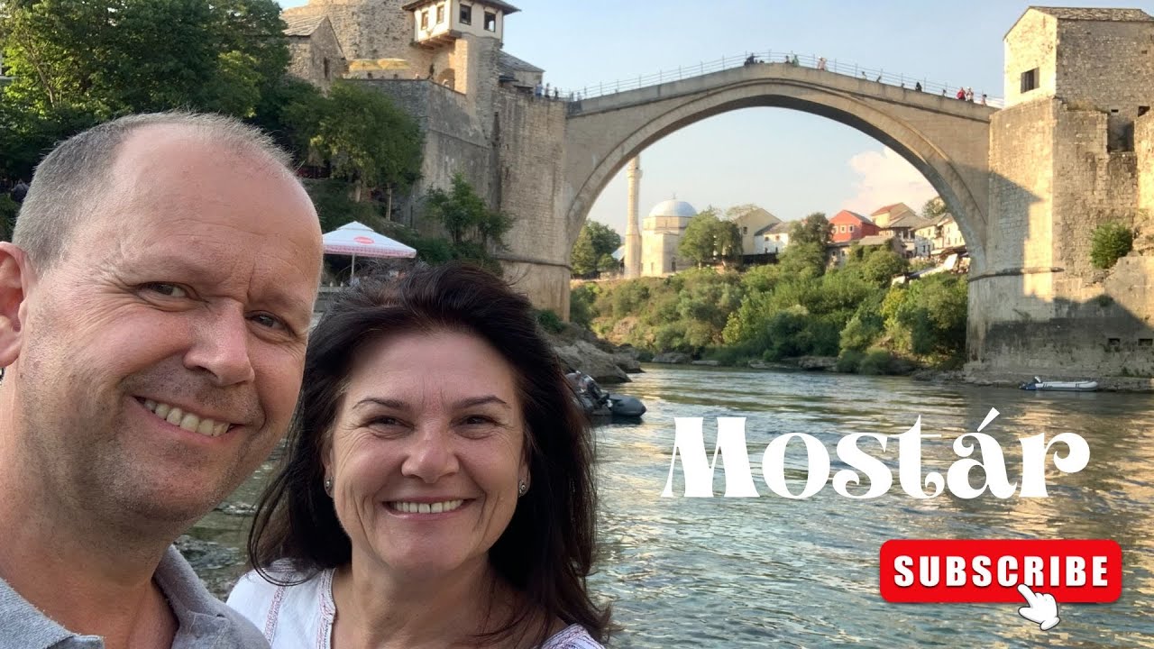 Mostár Bosznia -Hercegovina gyöngyszeme-mini camperrel