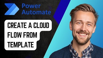 How to Create a Cloud Flow from a Template in Power Automate | Step-by-Step Tutorial 2025